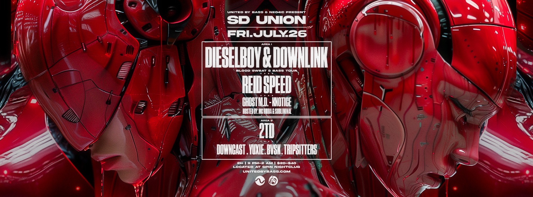 SD Union w/ Dieselboy, Downlink & Reid Speed